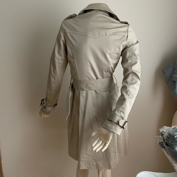 Le Chateau Tan Peacoat Jacket - Picture 4 of 9